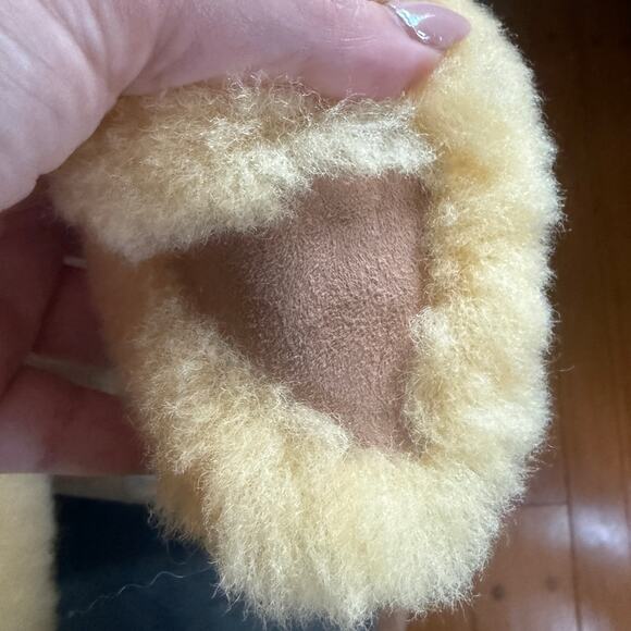 Large 21" Shearling Real Sheepskin Teddy bear Sheepskin Products New Zealand - Picture 4 of 8